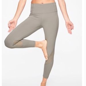 Athleta Eclipse tights 7/8 Gray